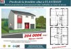 Maison Vente 4 chambres à Flastroff - 204 000 € Maison de 124 m2 - Projet Neuf à Flastroff. Située à Flastroff, à quelques minutes de Sierck-les-Bains, nous vous proposons une maison de 124 m2. Elle est composée d'un séjour de 41 m2 d'une cuisine et d'un toilette séparé. A l'étage, 3 chambres ainsi que d'une salle de bain sont à votre dispsosition. Un garage de 26 m2 avec cellier vient s'ajouter aux prestations de ce bien répondant aux normes BBC RT 2012 et vous sera livrée prête à décorer. Le chauffage sera au gaz à condensation, vous disposerez de volets électriques et d'une porte de garage motorisée. Le tout sur un terrain de 511 m2.Agent commercial à contacter : Amélie Giglio au 07.71.22.24.37 ou 03.82.53.52.94, par mail : agence@ccimmobilier.com Dans le cadre de votre recherche, n'hésitez pas à consulter notre site www.ccimmobilier.com afin de voir toutes nos offres.