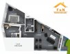 Appartement Vente 2 chambres à Kayl - 449 900 € Bel appartement avec une surface habitable de +/-67.7m2, situé au 1er étage dans une nouvelle résidence de deux unités.
L'appartement se compose comme suit:
- Hall d'entrée / couloir (5.10m2)
- Living avec cuisine ouverte (29.70m2) avec accès au terrasse
- 2 chambres à coucher (15m2 et 11m2)
- Salle de bain (5.30m2)
- Cave (5m2)
- Buanderie commune
- Garage / 2 emplacements intérieur (en bande) au rez-de-chaussée
Le prix d'un double emplacement intérieur est de 30'000€ (n'est pas inclus dans le prix de l'appartement)
*Disponibilité 2020 - clés en mains
*Tarif exprimé TTC 3% sous réserve d'agrément.
* Jardin privatif de 3 ares sur l'arrière à partir de 30'000€
-------
Schöne Wohnung mit einer Wohnfläche von +/-67.7m2, auf dem ersten Stockwerk liegend, in einer neuen Wohnanlage von nur zwei Einheiten.
Die Wohnung setzt sich folgend zusammen:
- Eingangshalle / Gang (5.10m2)
- Wohnzimmer mit offener Küche (29.70m2) mit Zugang zur Terrasse und privatem Garten mit einer Fläche von 3 Ar (hinten liegend)
- Zwei Schlafzimmer (15m2 und 11m2)
- Badezimmer (5.30m2)
- Keller (5m2)
Der Preis für einen doppelten Garagenstellplatz beträgt 30'000€ (nicht im Preis der Wohnung inbegriffen)
*Verfügbarkeit: 2020 - Schlüsselfertig
*Aufgeführter Preis MwSt 3% inklusive, vorbehaltlich der Genehmigung