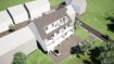 Duplex Vente 3 chambres à Nagem - 559 224 € Nouvelle construction, résidence avec 4 unités située dans la rue Principale à Nagem.
CUISINE INCLUS JUSQUE FIN-NOVEMBRE. (valeur 10 000€)
Tous les appartements sont conçus comme unité résidentielle duplex dans un standard de haute gamme.
Le bâtiment est construit comme une maison basse énergie (classe d'efficacité énergétique A, classe de protection thermique A).
Le bâtiment complet, y compris tous les escaliers est créé en construction massif. En outre, toutes les unités résidentielles sont accessibles avec un ascenseur, qui est situé au milieu de l'escalier principal.
La production de chaleur est assurée par une pompe à chaleur à air de standard actuel. Nos bâtiments sont réalisés selon les règles de la technologie actuelle et les règles de l’art.
Le cahier des charges peut-être adapté selon les souhaits des clients, si cela est techniquement possible et cohérent avec le passeport énergétique.
Duplex de 155,34 situé au rdch / 1er étage:
Niveau 0:
- hall d'entrée
- wc séparé
- bureau
- séjour / salle à manger avec coin cuisine, sortie sur terrasse
- 1 chambre à coucher avec salle de douche, sortie sur terrasse.
Niveau 1:
- hall
- 2 chambres à coucher
- salle de douche.
2 emplacement intérieurs, cave.
Prix HTVA