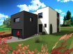 Maison Vente 3 chambres à Macheren - 292 000 € Dans le village de PETIT-EBERSVILLER, à proximité de SAINT-AVOLD et ses commerces et écoles, nous vous proposons cette maison en demi-niveau de 130 m2, comprenant au rez-de-chaussée, un vaste et lumineux espace à vivre de 43 m2 avec cellier attenant un WC séparé et un garage pour y garer 2 voitures.
A l'étage, vous découvrez les trois chambres spacieuses, dont une suite parentale avec dressing et salle de bain, un bureau et une salle de bain avec baignoire.
Ce modèle de maison est entièrement personnalisable selon vos souhaits, comme l'ensemble de nos créations.