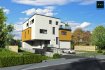 Vente - Appartement à Pontpierre prix : 852 964 € Progetra Luxembourg vous présente sa nouvelle résidence « MUMIAH » située à Pontpierre, rue de Schifflange.
Avec sa classe énergétique ABA, elle sera dotée d'une pompe à chaleur air/eau qui dispose d’un coefficient de performance élevé, permettant de faire d’importantes économies d’énergie et de panneaux solaires en toiture.
Pour le plus grand confort, le chauffage sera réalisé par le sol !
Cette résidence se compose de 4 appartements, un rez de chaussée avec son jardin privé et d'un abri de jardin
2 appartements au 1er étage, et un penthouse avec son accès privatif depuis l’ascenseur, tous dotés d’une terrasse orientée SUD.
Les appartements offrent des espaces de vies soigneusement réfléchis, un concept d’une architecture contemporaine comme le veut notre époque !
Libre des 4 côtés, la situation se veut quelque peu exceptionnelle, une vue
dégagée et imprenable sur les champs, à proximité de toutes commodités, mixant ainsi la campagne à la vie citadine..
L'appartement 1 du RDC, se décompose comme suit :
Jardin de 638 m2
Terrasse de 52.84 m2
Hall d'entrée : 7.82 m2
WC séparé : de 1.89 m2
Séjour/cuisine : 44.60 m2
Chambre 1 de 14.62 m2 et sa salle de douche de 4.51 m2
Chambre 2 de 11.08 m2
Chambre 3 de 13.04 m2
Salle de douche de 6.38 m2
Un emplacement intérieur et un emplacement extérieur compris
dans le prix !
Ce prix s'entend en partie avec une TVA 17 % et une TVA de 3%
sous réserve de l'obtention de l'administration des contributions.