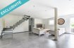 Appartement Vente 3 chambres à Koenigsmacker - 359 000 € Magnifique Duplex de 2011 avec 125 m2 habitables.
Au RDC: Entrée avec placard, WC séparé, suspendu.
Pièce à vivre de 70 m2 avec poêle à bois, ouvrant sur une terrasse avec coin cuisine équipée attenant une buanderie/salle d’eau équipée avec fenêtre. Un escalier métallique mène aux Combles
Au 1er: 3 chambres : 1 avec 2 fenêtres et un dressing équipé et 2 mansardées dont une avec dressing, les 2 avec Velux solaires et électriques.
Salle de bains de 14m2 avec baignoire balnéo pour 2 personnes et douche.
WC séparé.
Face aux étangs de Kœnigsmacker
Chauffage électrique au sol au 1er et radiateurs dans les chambres.
DV PVC blanc, volets électriques sur baies vitrées. Mini station d’épuration. Pas de frais copropriété. Pas de syndic. Charges mensuel 50€/mois
Le bien comprend 2 lots, et il est situé dans une copropriété de 8 lots (les charges courantes annuelles moyennes de copropriété sont de 600€).