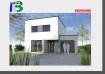 Maison individuelle Vente 3 chambres à Sarralbe - 212 250 € MODELLE TRIMONE
Cette maison à toit plat de 102.29 m², élégante et familiale réunit au RDC une entrée séparée, un espace ouvert salon/séjour cuisine répondant aux besoins de la vie de tous les jours. Les grandes ouvertures vers l'arrière donnent un accès direct à votre terrasse. L'étage propose 4 chambres et une salle de bain Garage 1 voiture. Pour un projet unique à votre image. MAISONS BATIVIA la référence