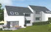 Maison jumelée Vente 3 chambres à Beaufort - 705 550 € NEIBAU, JUMELEE, 3 SÄITE FRÄI, MAT DRÄI SCHLOFZËMMER ZE VERKAFEN ZU BEFORT
BK-Immo Promotion proposéiert Iech am Verkaf en qualitativ héichwärtegt gebauten Passivhaus mat dräi Schlofkummeren, duebel Garage, baussenst Stellplatzen, Keller, Gaart an ideal orientéierter Terrasse. Dat wonnerschéint Passivhaus (3 Säite fräi), befënnt sech an enger roueg geleeëner Strooss, vun wou een eng aussergewéinlech Panoramavue op Beforter Schlass genéisse kann.
Dësen luminéis an harmonesch ageriichten Neibau, befënnt sech net wäit ewech vun allen Commoditéiten. Desen Massivbau bidd Iech eng Wunnfläch vun ongeféier 178,30 m2, op engem Terrain vun 3a 78ca an ass a folgender Weis ausgestatt :
Um Sous-Sol :
• Duebel Garage : 41,77 m2
• Gang an Trapenhaus : 10,92 m2
• En Debarras : 8,08 m2
• Wäschkichen/ Keller / Local Technique: 15,26 m2
Um Rez-de-Chaussée :
• En Debarras : 1,54 m2
• En Hall d’Entrée an Trapenhaus : 15,91 m2
• En Living : 32,07 m2
• Eng hallef-oppen Kichen : 15,16 m2
• En Iessraum : 15,24 m2
• Eng separat Toilette : 3,00 m2
Ënnert dem Dach :
• En Hall de Nuit : 12,80 m2
• Elterenschlofkummer : 25,78 m2
• Zweet Schlofkummer : 20,04 m2
• Drëtt Schlofkummer : 15,24 m2
• En Buedzëmmer mat Bidden an Dusch : 10,60 m2
• Späicher net aménageable
Dobaussen :
• E private Gaart
• Eng Terrasse
Wichteg ze wëssen :
• Zougang vun der Kichen/ Iessraum op d’Terrasse mat privatem Gaart
• Duebelverglasung mat elektresch Rolllueden
• Pellet-Zentralheizung inkl. Pufferspäicher
• 2 elektresch Garagenpaarten
• Buedemheizung
• Duebel isoléiert Garage fir 2 Autoen
• Bauzait ongeféier 13 Méint ab Acte Notarié
• Méiglechkeeten fir den Intérieur ze änneren ass op Nofro mam Promoteur méiglech
• D’Passivhaus ass riets ugebaut
Den annoncéierten Verkafspräis anbegraff der TVA 3% ass ënnert Virbehalt vun der Acceptatioun vum