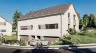 Maison jumelée Vente 3 chambres à Platen - 789 362 € NOUVEAU PROJET DE 3 MAISONS UNIFAMILIALES A PLATEN, un petit village dans le canton Rédange et dans la commune Préizerdaul. Les 3 maisons se trouvent dans la rue du Pont, une rue calme et sans trafic.
Cette maison jumelée (LOT 3) , construite sur un terrain de 3,80 ares de 174,57 m2 de surface s'étend sur 2 étages.
Elle se compose comme suit:
*Au rez-de-chaussée :hall d'entrée, garage 2 voitures,
une cave et une salle technique.
*A l'étage, vous trouvez un hall, salon/salle à manger avec cuisine ouverte et débarras donnant directement accès sur une jolie terrasse et un beau jardin, WC séparé.
* Dans les combles, se trouvent 3 chambres à coucher, hall de nuit et 1 salle de bains.
La maison ont été conçue pour vous garantir un confort optimal et des espaces de vie de qualité:
- Chauffage par le sol, triple vitrage, volets extérieurs, ventilations mécaniques individuelles, revêtements et finitions de qualité, jolie terrasse avec jardin et cahier de charges de haut standing.
Les prix s'entendent avec 3% et 17% TVA incluse, suivant les dispositions du règlement grand-ducal du 30 juillet 2002.
Disponibilité pour 2022.
Ref agence :1351