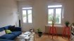 Appartement Location 2 chambres à Saint-Louis - 670 € c.c. F3 à louer à St Louis . Au 2ème étage (sans ascenseur) d'un petit collectif de 5 logements situé dans une ruelle calme proche du centre de St Louis, ce F4 d'environ 70 m2 comprend: entrée, une grande cuisine équipée séparée, un salon-séjour, 2 chambres, une salle de bain avec baignoire et douche. Chauffage collectif au gaz inclus dans les charges. Possibilité de parking dans la rue. Disponible le 3 aout.
