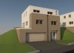 Maison Vente 3 chambres à Eschdorf - 668 000 € Nouvelle construction d'une maison individuelle à basse énergie, classe énergétique A/B, sur un terrain de 5.57 ares dans une rue calme, disposant d'une surface habitable totale de 193.95 m2 et offrant:
au sous-sol: hall d'entrée, buanderie, grand garage pour 2 voitures (45.22 m2), chaufferie
au rdch.: hall, living et salle à manger (32.67 m2) avec accès à la terrasse et au jardin, cuisine (12.96 m2) (ouverte ou non), WC séparé, bureau (8.37 m2)
au 1er étage: hall de nuit, 3 chambres à coucher (15.82 + 15.52 + 11.99 m2), salle de bains avec baignoire, douche et WC (9.16 m2)
Toiture plate, chaudière à pellets, VMC à double flux, triple vitrage.
Disponible pour 2017.
Ref agence :1014