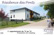 Appartement Vente 2 chambres à Thionville - 195 680 € Secteur Thionville dans résidence de standing F3 avec terrasse. Kuntzig à 5 mn. de Yutz et Thionville. Dans résidence de standing 11 appartements de 2-3 et 4 pièces axe Thionville / Luxembourg avec terrasses et jardinsLivraison 2019