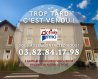 Immeuble Hussigny Godbrange. SPÉCIAL INVESTISSEURS : SECTEUR TRÈS RECHERCHÉ PAR LES FRONTALIERS !

A proximité de la frontière luxembourgeoise et de toutes les commodités, sur la commune d'Hussigny-Godbrange, Immeuble de rapport comprenant 4 appartements :

- RDC Gauche : F1 de 31,10m² (1 cuisine dînatoire + 1 chambre) / Chauffage individuel électrique / DPE en attente / actuellement libre.

- RDC Droit : F2bis en duplex de 60,84m² (1 cuisine dînatoire + 2 chambres) / Chauffage individuel gaz  / DPE E / actuellement loué (bail Septembre 2024 ) 550€ +20€ charges/mois

- 1er étage : F3 de 58,71m² (1 cuisine + 1 séjour + 2 chambres) / Chauffage individuel gaz / DPE C / actuellement loué (bail Septembre 2024) 567€ + 20€ charges/mois

- 2ème étage : F4 de 91,50m² (1 cuisine + 1 séjour + 3 chambres) / Chauffage individuel gaz / DPE C / actuellement libre

- Combles (3ème étage) : actuellement accessibles par l'appartement du 2ème étage / possibilité de créer un accès dans les communs  afin de faire un logement supplémentaire / plateau de +90m²

- extérieurs : un jardin commun ainsi que 5 dépendances privatives.
- sous-sol : caves

L'ensemble de l'immeuble, vendu en mono-propriété, est dans un état correct général / Absence de syndic / Pas de procédures en cours / DPE Global en cours

Taxe foncière 2024 : 1 341€

Revenus locatifs annuels actuels avec 2/4 appartements loués = 13 404€ (locataires à jour de paiement de loyers)
Revenus locatifs annuels estimés avec 4/4 appartements loués = 27 204€


Proche : Luxembourg, Differdange, Rédange, Esch sur Alzette, Longwy, Aumetz, Audun le Tiche, Tiercelet, Thil, Villerupt, ...

Les informations sur les risques auxquels ce bien est exposé sont disponibles sur le site Géorisques : www.georisques.gouv.fr ».

Contact : agence ACTIVE IMMO
03 82 84 17 98