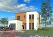 Maison Vente 3 chambres à Pontoy - 277 300 € Pour nos créations à étage, le principe est de disposer de plus de surface habitable sans occuper plus de terrain. Nous pouvons ainsi délimiter la partie jour de la partie nuit.
On accède à cette partie nuit par un escalier qui dessert l’ensemble des pièces.
Nos constructions partent généralement d'une forme géométrique simple de type rectangulaire ou carré, mais il est facilement possible de la personnaliser suivant vos aspirations en y aménagent une chambre voir un bureau en partie basse, ou bien encore aménager les combles au-dessus du garage.
.
Cette maison à toit plat de 117m², élégante et familiale réunit au RDC une entrée spacieuse, un espace ouvert salon/séjour cuisine répondant aux besoins de la vie de tous les jours.
Les grandes ouvertures vers l'arrière donnent un accès direct à votre terrasse.
L'étage propose 3 chambres dont une suite parentale avec dressing et une salle de douche privative.
Inspirée des plus belles références de l'architecture moderne, nos créations se différencient des autres, car elles reflètent la volonté de leurs propriétaires de définir LEUR propre cadre de vie....